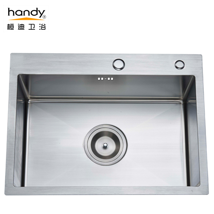 桓迪不銹鋼臺上盆手工水槽 HD-5545H
