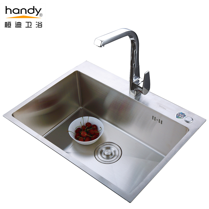桓迪不銹鋼臺上盆手工水槽 HD-6045H