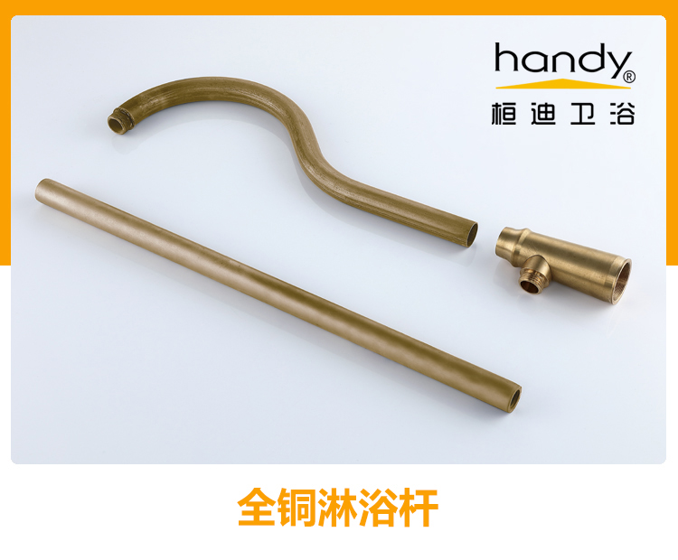 桓迪全銅歐式古典大淋浴 HD-6E06